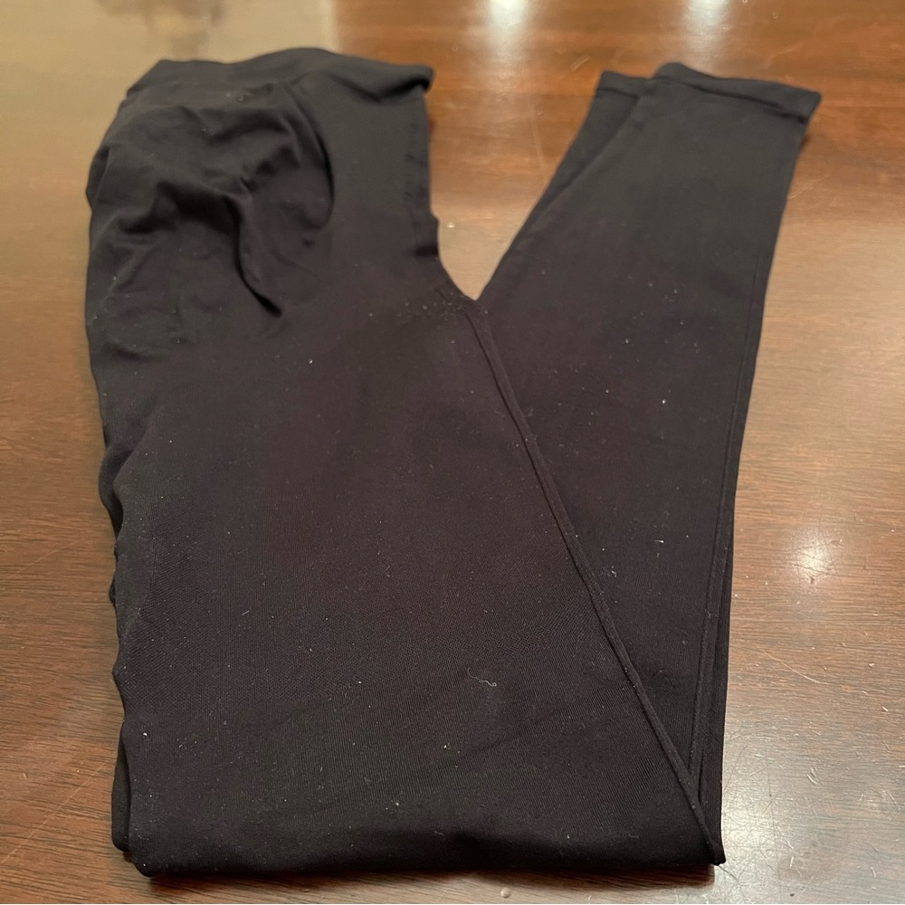 Blanqi Black Stretchy Maternity Leggings - Picture 5 of 11